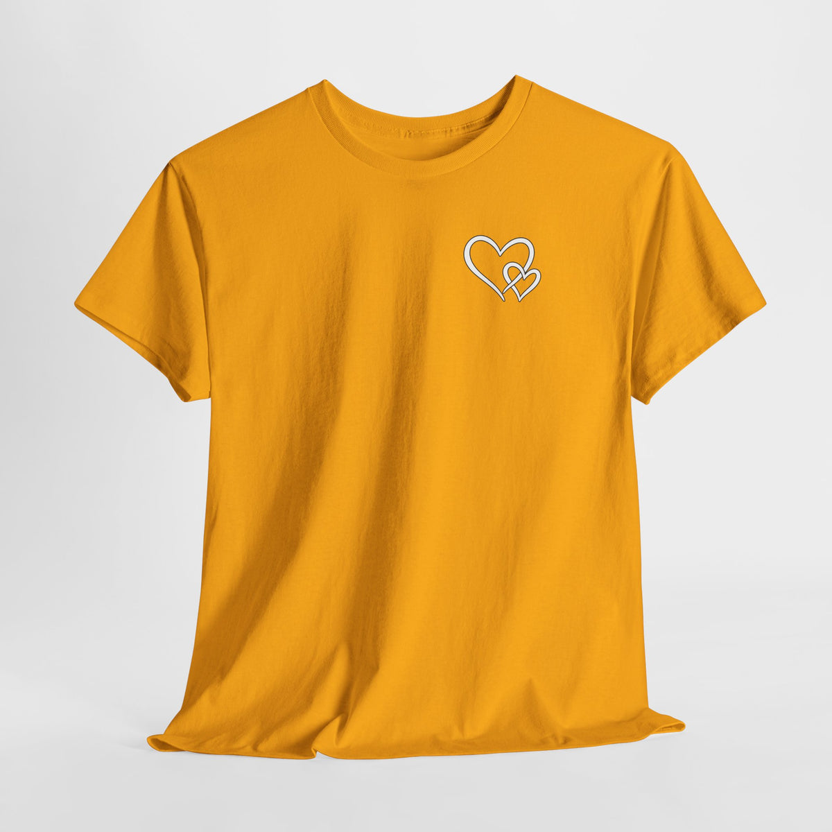 Inspirational Heart T-Shirt – "To the Person Behind Me: You Are Amazing, Beautiful and Enough" Motivational Tee