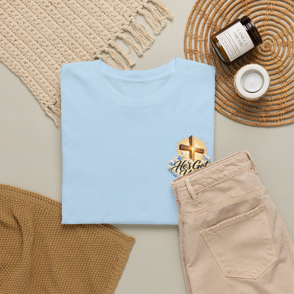 Don't Overthink It He's Got You Tee — Christian Cross Inspirational T‑Shirt
