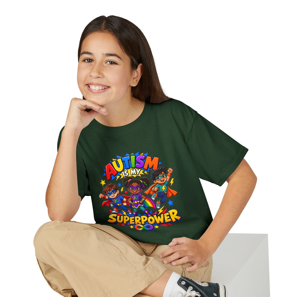 Autism Is My Superpower Youth T-Shirt