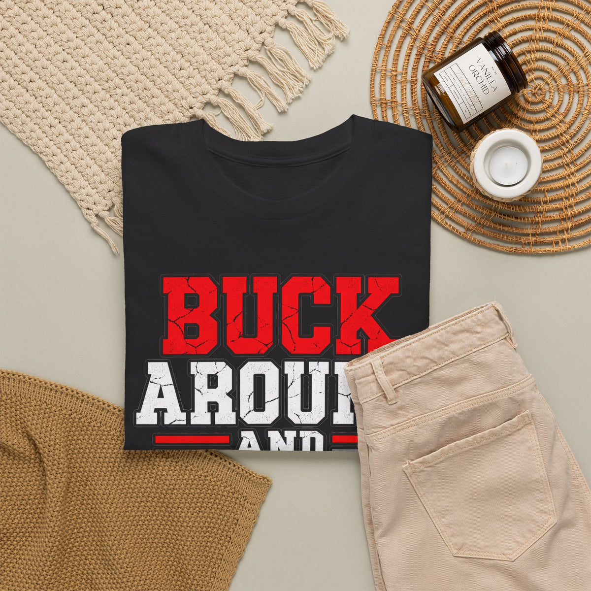 Buck Around and Find Out T‑Shirt — Funny Hunting / Ohio Pride Tee