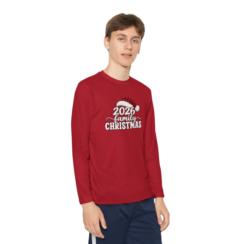 2026 Family Christmas Youth Long Sleeve Tee