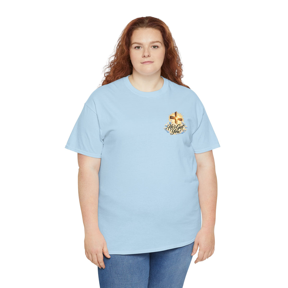 Don't Overthink It He's Got You Tee — Christian Cross Inspirational T‑Shirt