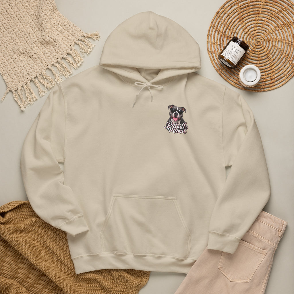 Pitbull Mama Hoodie — Cute Pitbull Dog Mom Pullover