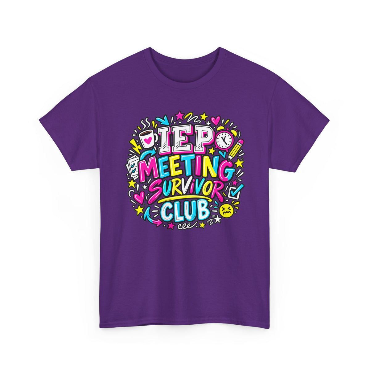 Video Meeting Survivor Club T-Shirt — Funny Remote Work Tee