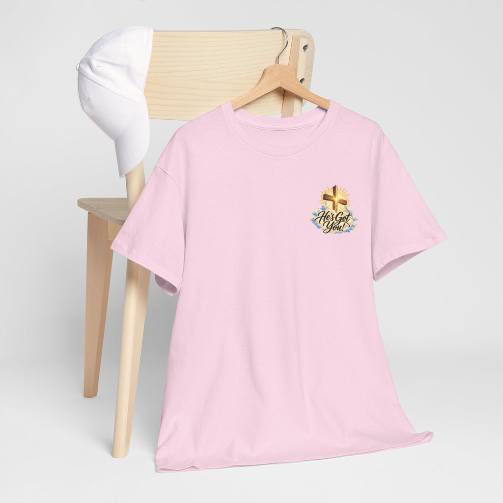 Don't Overthink It He's Got You Tee — Christian Cross Inspirational T‑Shirt