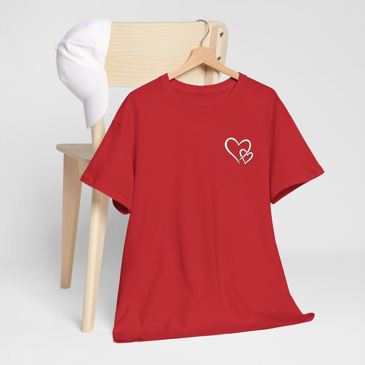 Inspirational Heart T-Shirt – "To the Person Behind Me: You Are Amazing, Beautiful and Enough" Motivational Tee