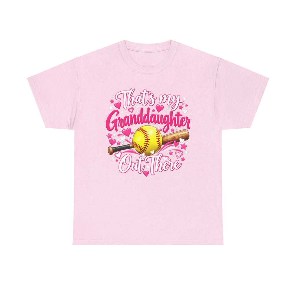 That’s My Granddaughter Out There Softball Grandma T-Shirt