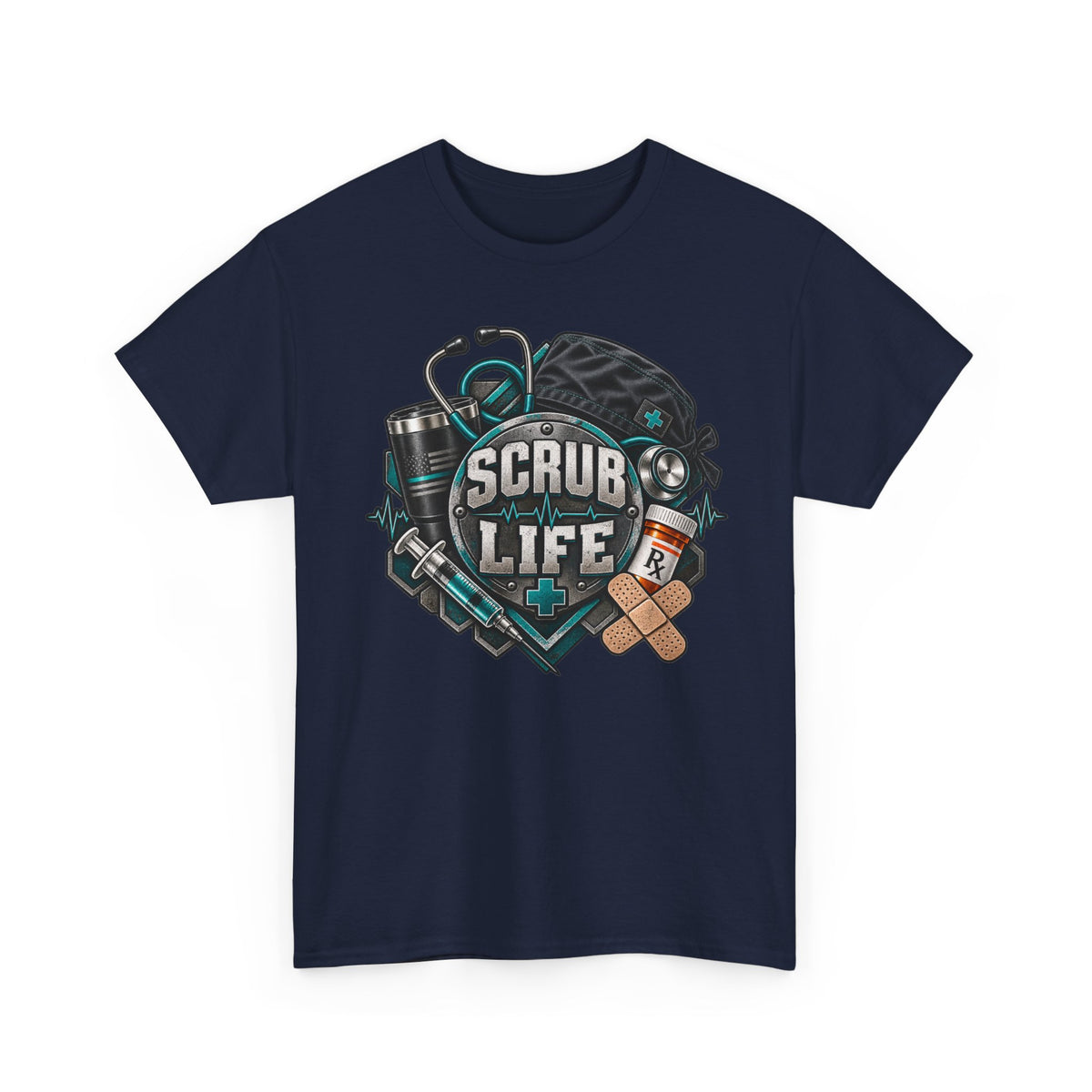 Scrub Life T-Shirt – Nurse & Healthcare Worker Graphic Tee