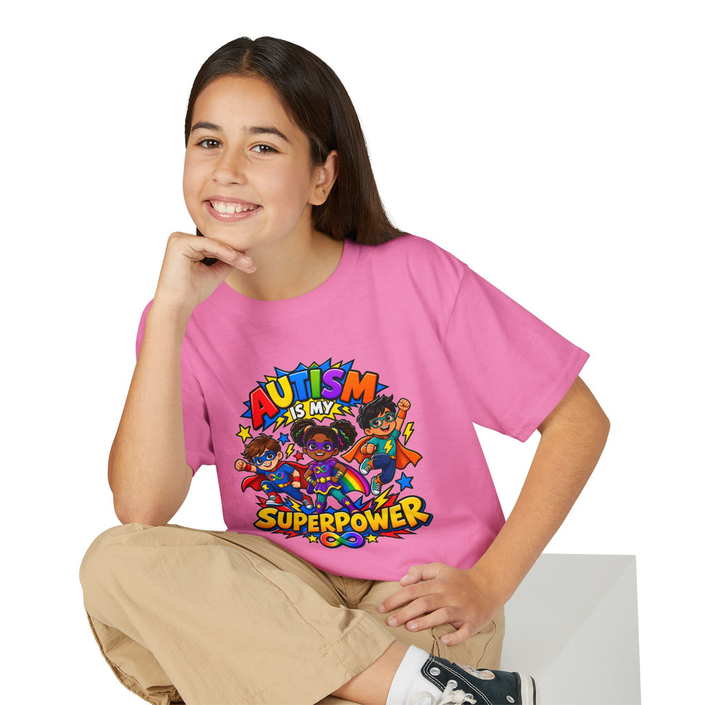 Autism Is My Superpower Youth T-Shirt