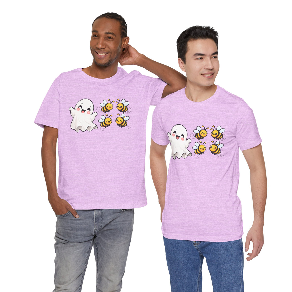 Boo & Bees Halloween Tee – Cute Ghost & Bee Shirt | Spooky Season Must-Have
