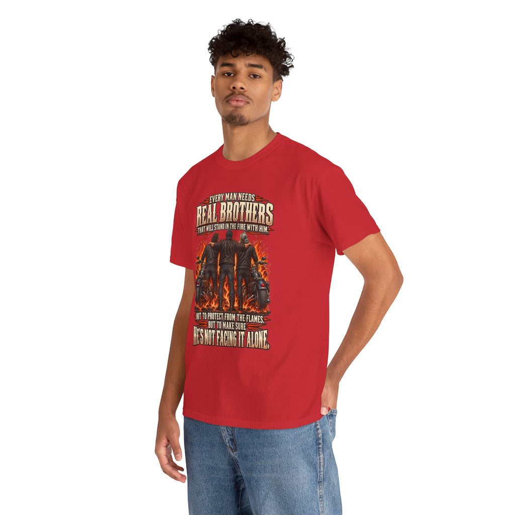 Real Brothers Graphic T-Shirt – Brotherhood and Strength