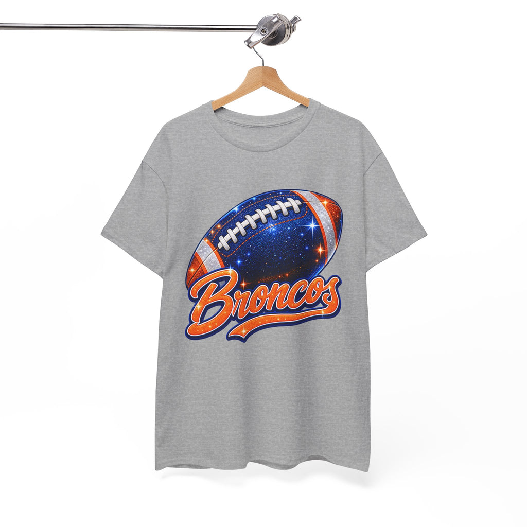 Broncos Football T-Shirt — Galaxy Football Graphic Tee