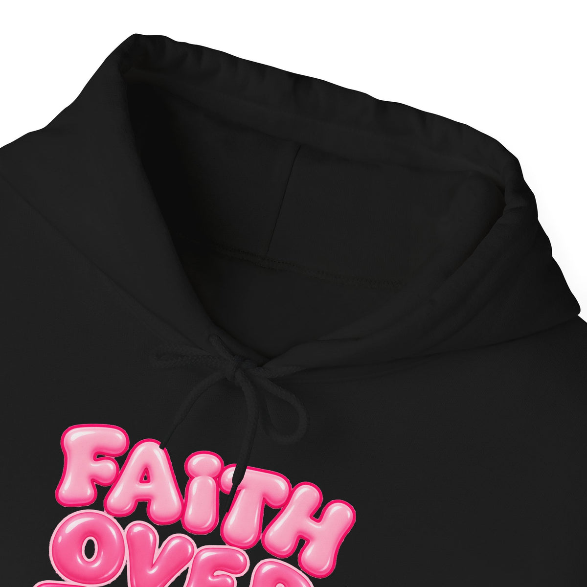 Faith Over Fear Inspirational Hoodie