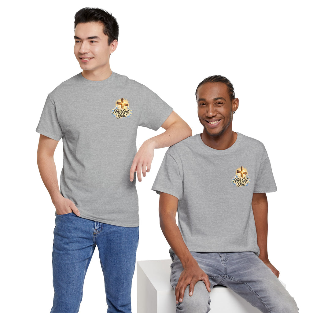 Don't Overthink It He's Got You Tee — Christian Cross Inspirational T‑Shirt