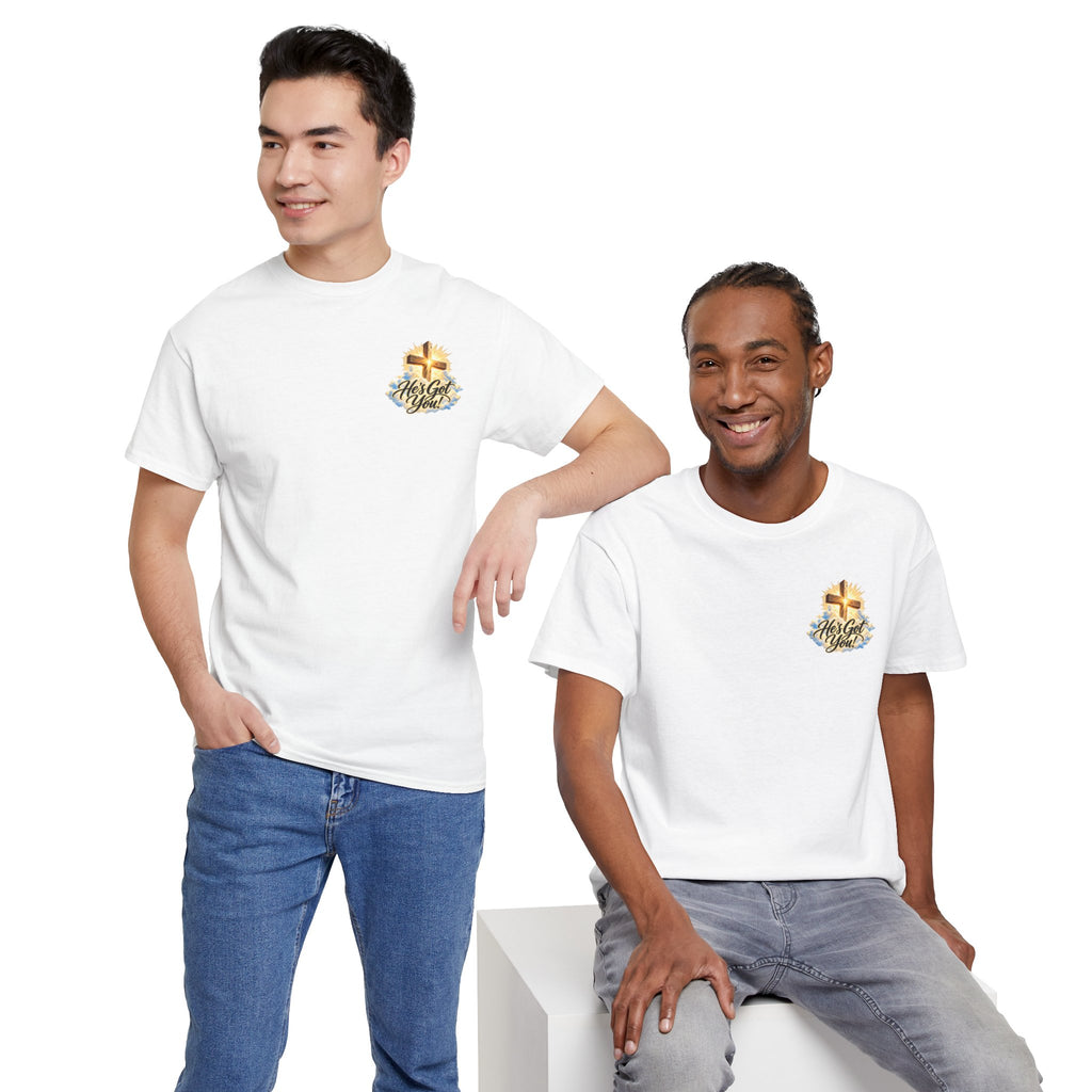 Don't Overthink It He's Got You Tee — Christian Cross Inspirational T‑Shirt