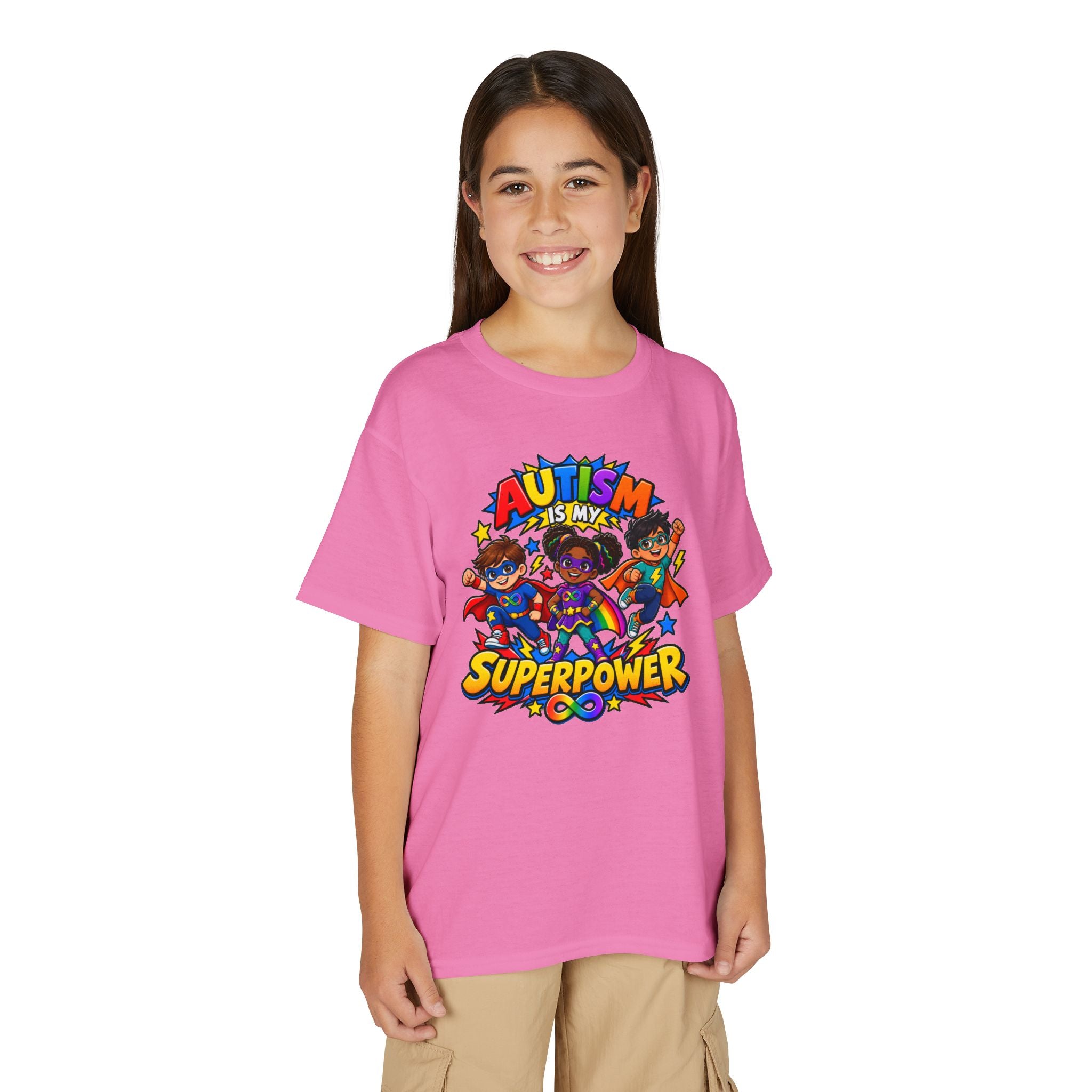 Autism Is My Superpower Youth T-Shirt