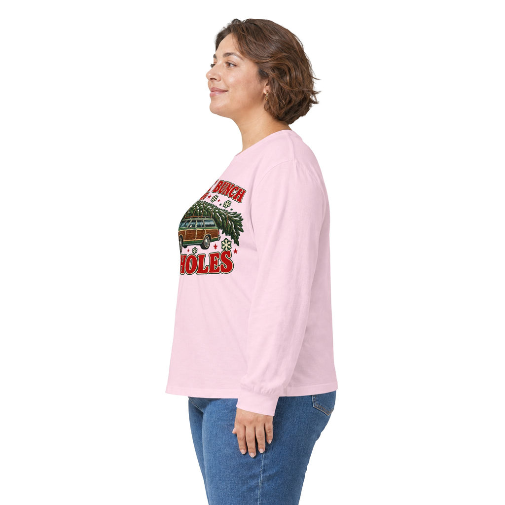 Jolliest Bunch of Assholes Christmas Long Sleeve Tee