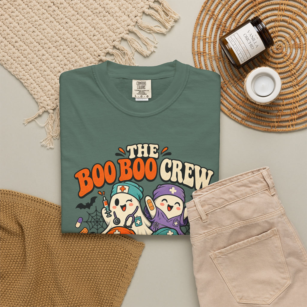 Halloween 'The Boo Boo Crew' Graphic T-Shirt