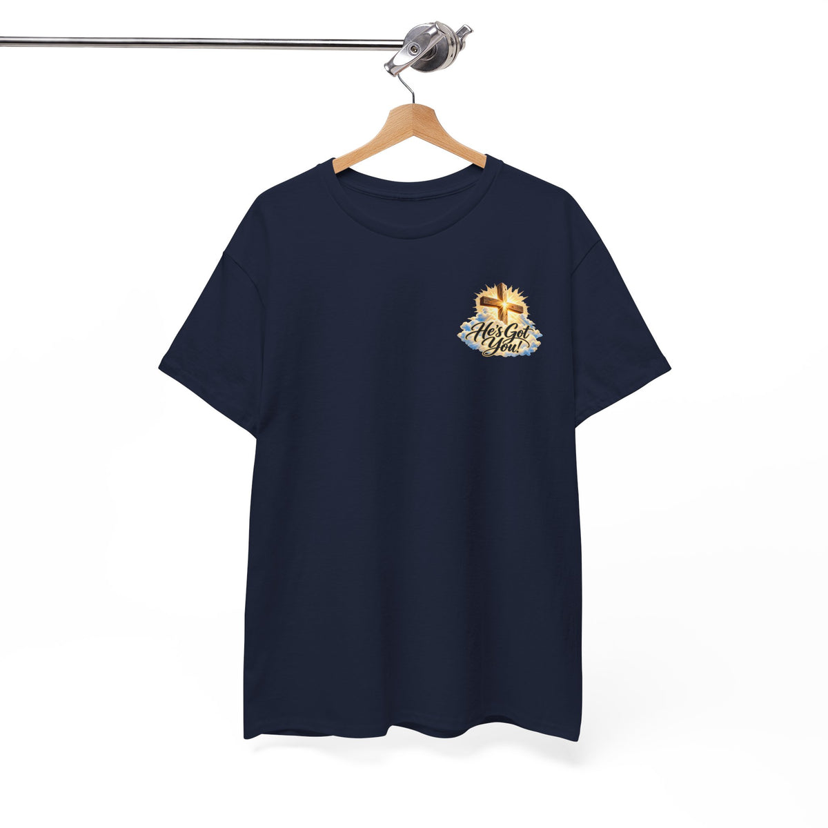 Don't Overthink It He's Got You Tee — Christian Cross Inspirational T‑Shirt