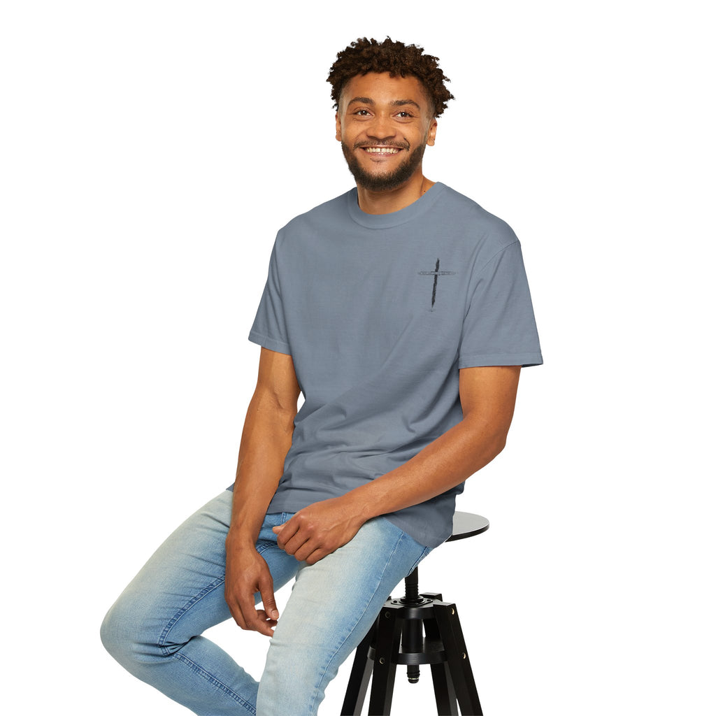 Christian Cross T-Shirt — 'The Way, The Truth, The Life' Religious Tee