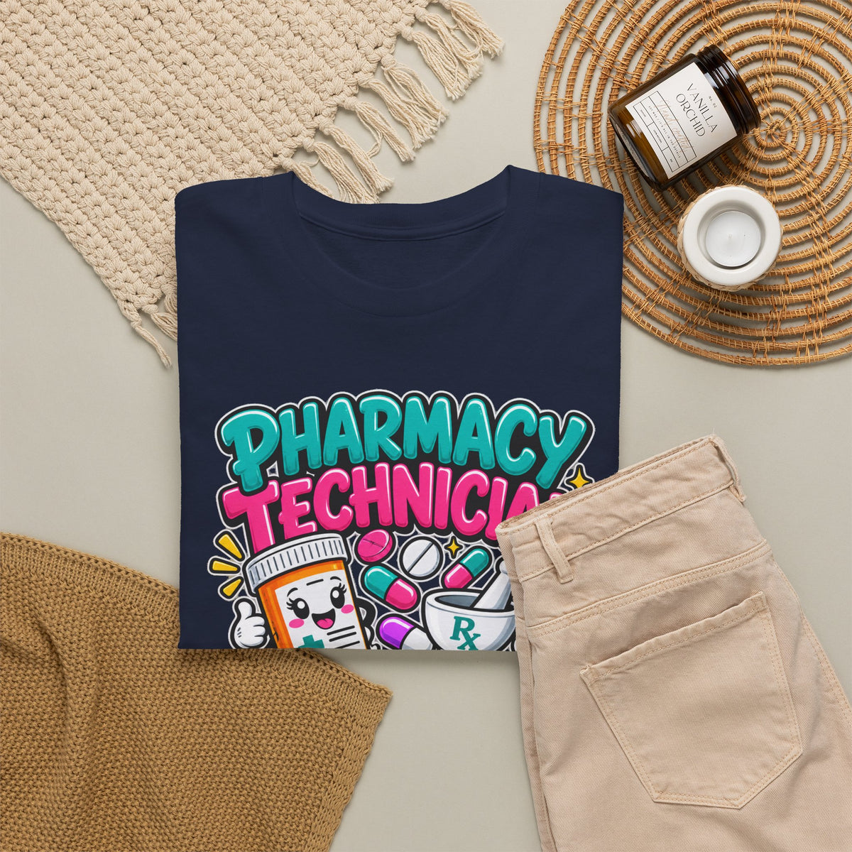 Pharmacy Technician T‑Shirt — "Slinging Pills to Pay the Bills" Graphic Tee