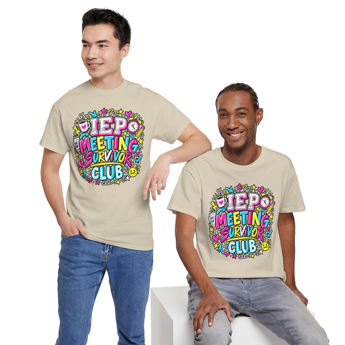 Video Meeting Survivor Club T-Shirt — Funny Remote Work Tee