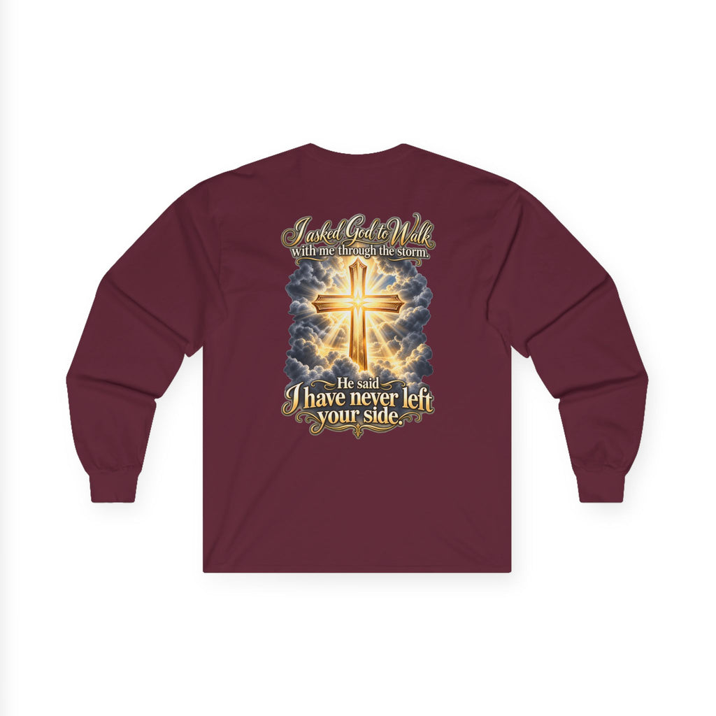 He Is Risen Christian Long Sleeve Tee