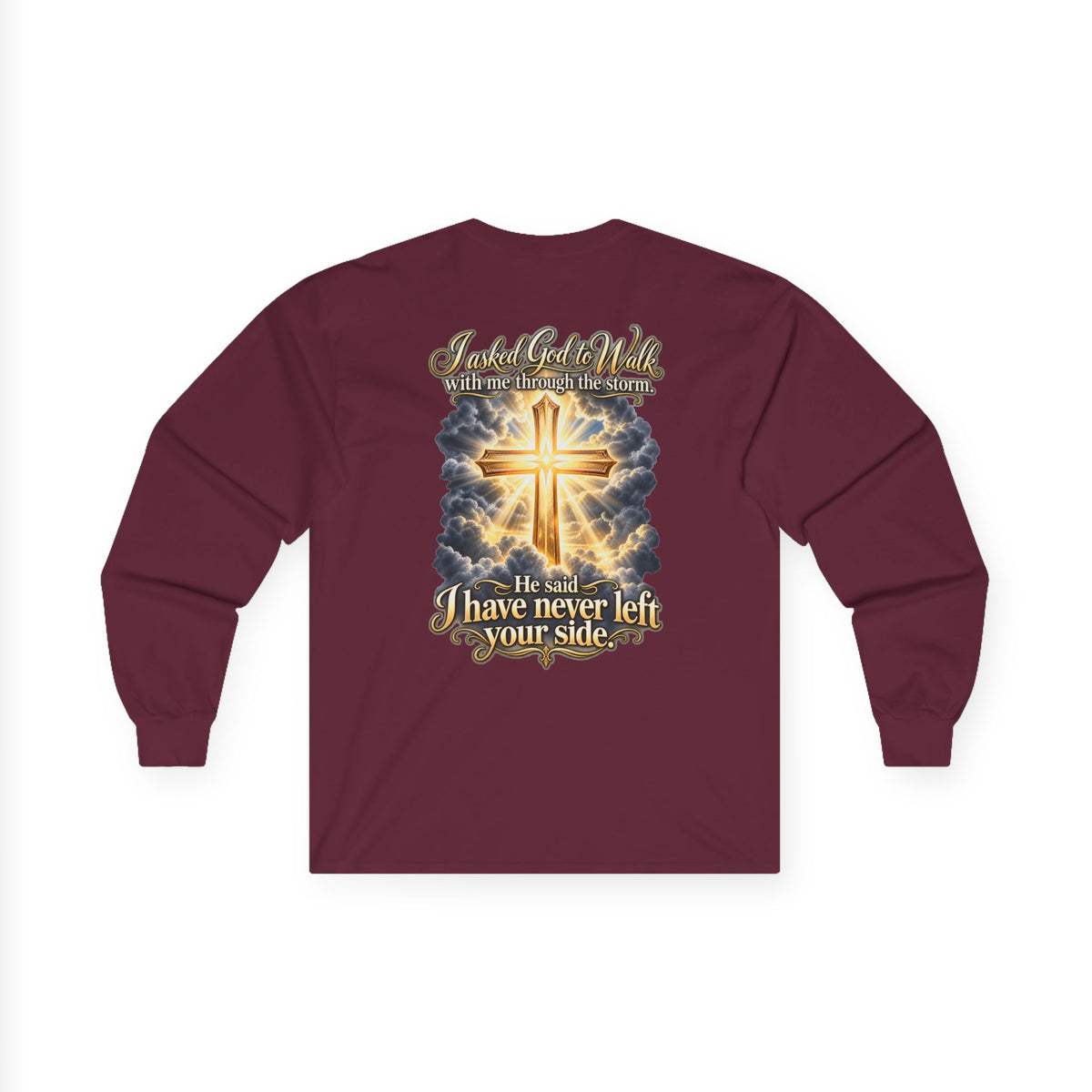 He Is Risen Christian Long Sleeve Tee