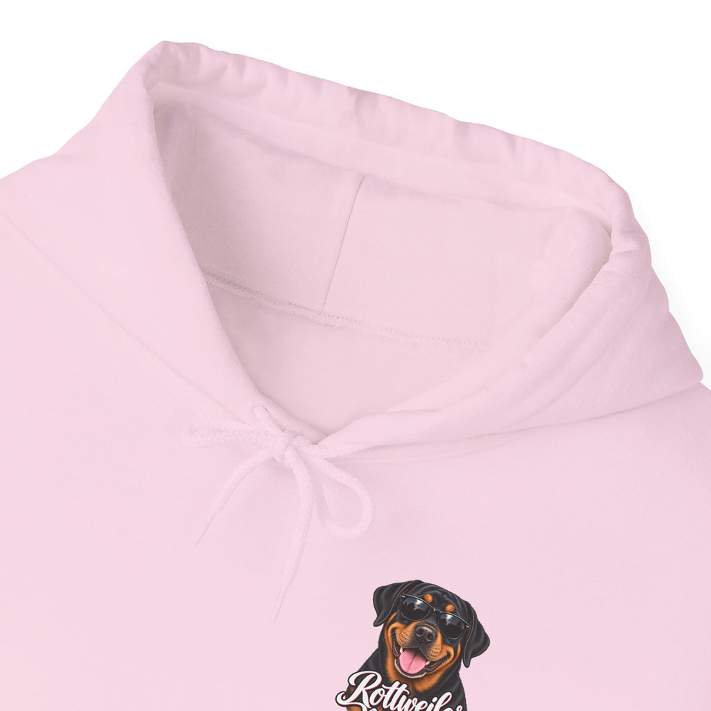 Rottweiler Mama Hoodie — Cute Rottie Portrait Pullover for Dog Moms