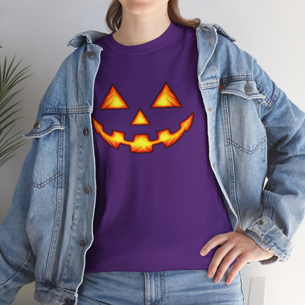 Halloween Jack-O'-Lantern Happy T-Shirt