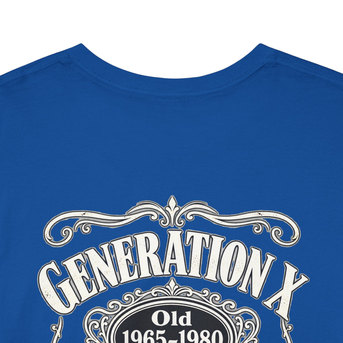 Generation X T‑Shirt — 'Stay Feral' Vintage Whiskey Label Tee (Born 1965–1980)