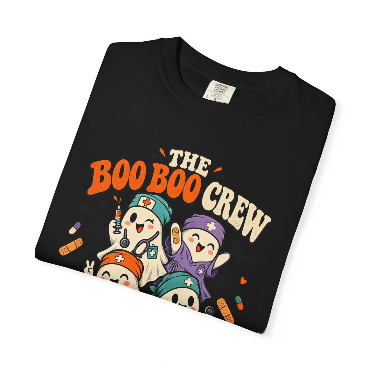 Halloween 'The Boo Boo Crew' Graphic T-Shirt