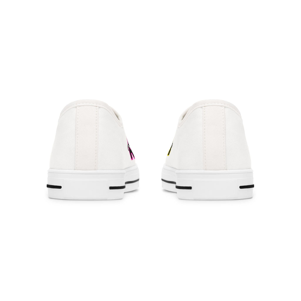 Low Top Sneakers — "Autism Mama" Multicolor Graphic