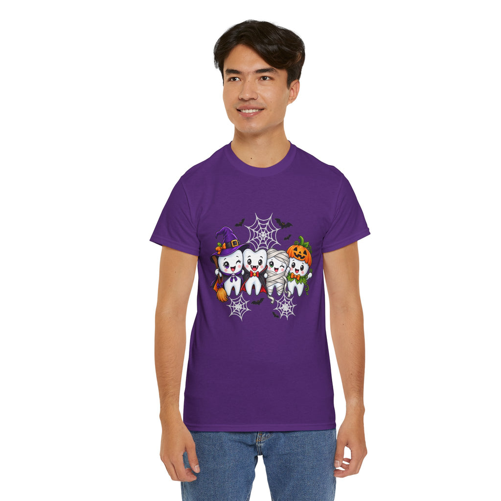 Halloween Teeth T-Shirt | Cute Dental Costume Graphic