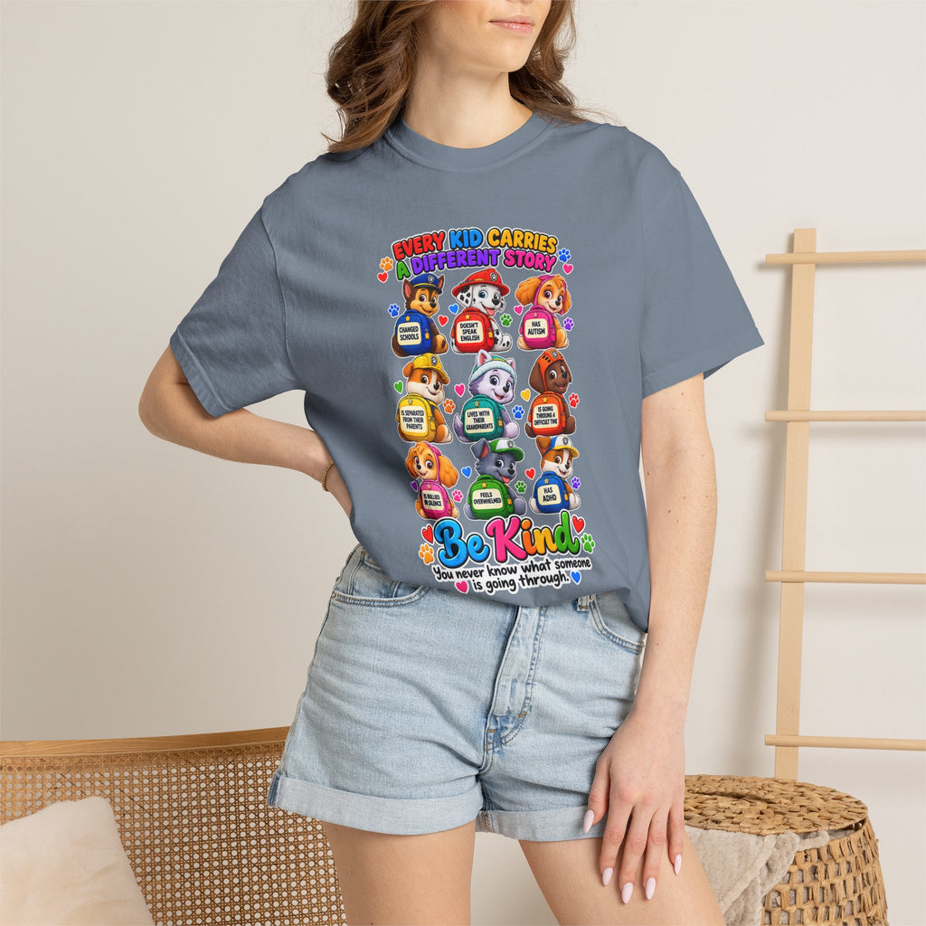 Be Kind Every Kid Carries Inspirational T-Shirt