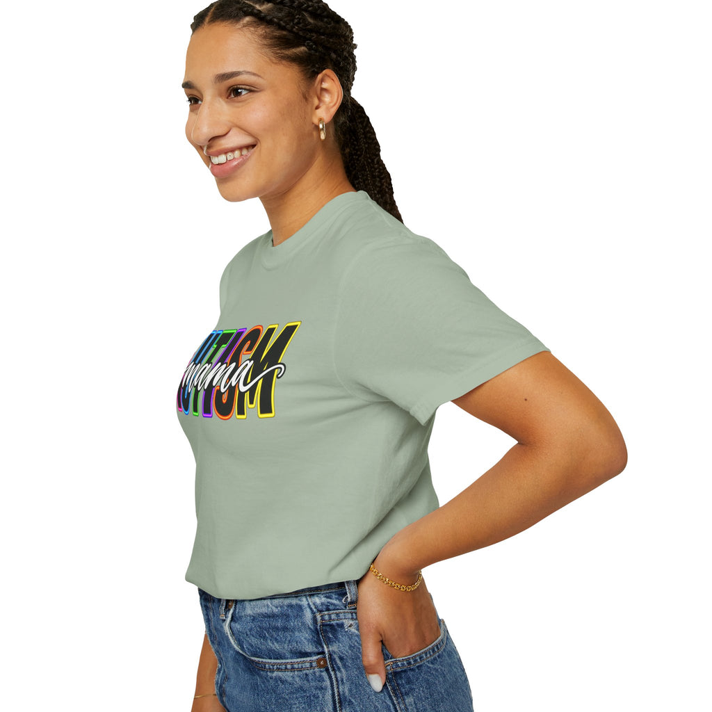 Autism Mama T-Shirt — Colorful Pride Support Tee for Moms