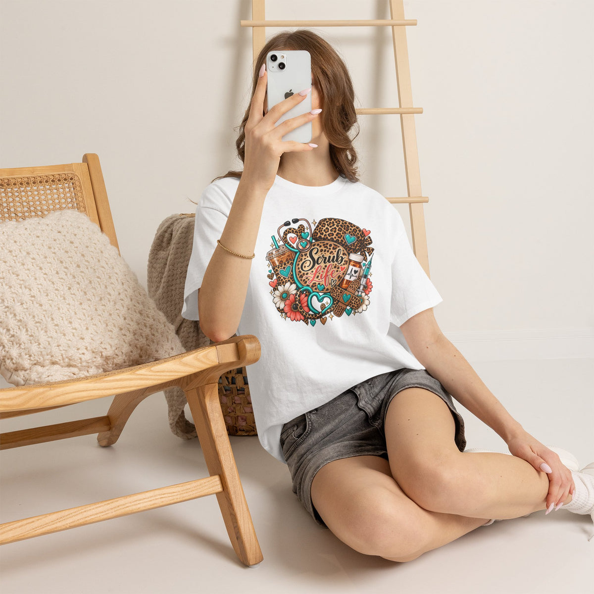 Scrub Life Graphic Tee