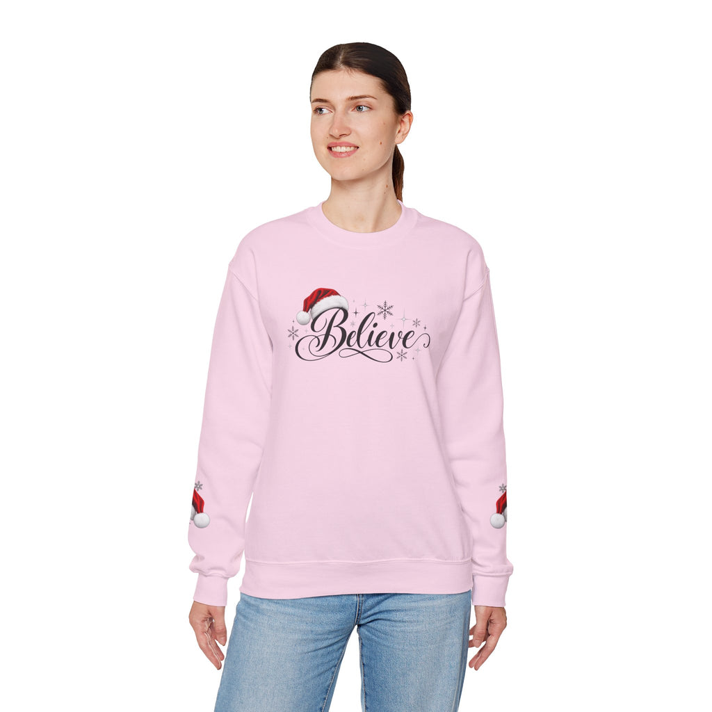 Believe Christmas Crewneck Sweatshirt
