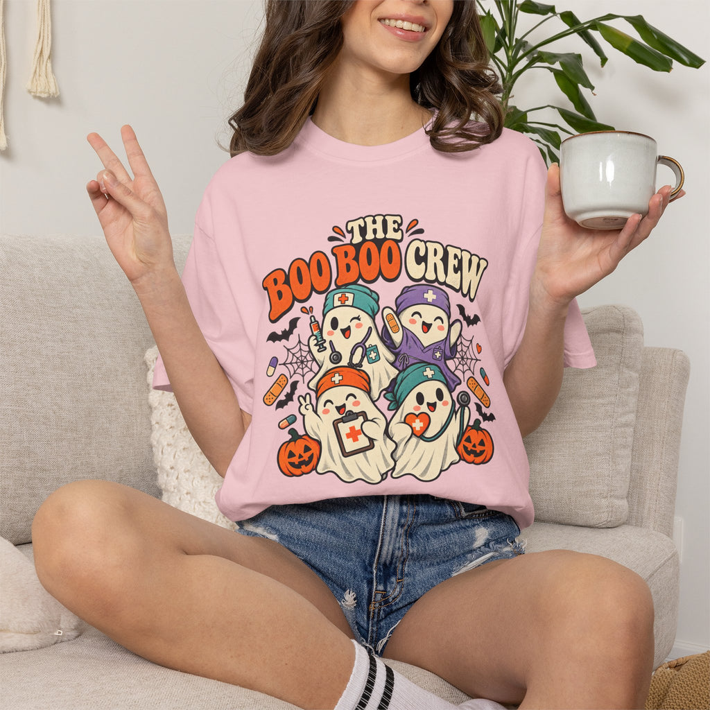 Halloween 'The Boo Boo Crew' Graphic T-Shirt