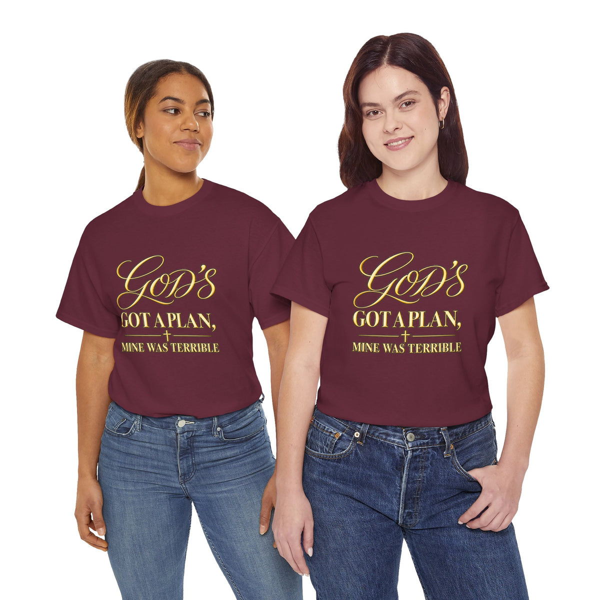 God's Got a Plan T‑Shirt — Inspirational Christian Faith Tee