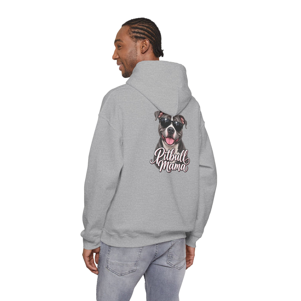 Pitbull Mama Hoodie — Cute Pitbull Dog Mom Pullover