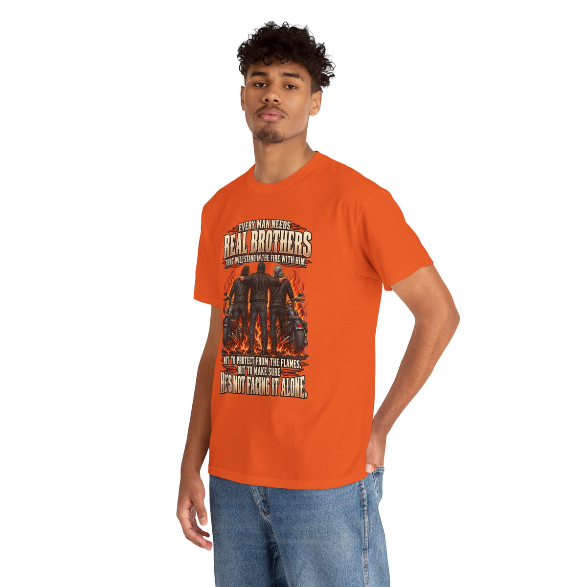 Real Brothers Graphic T-Shirt – Brotherhood and Strength