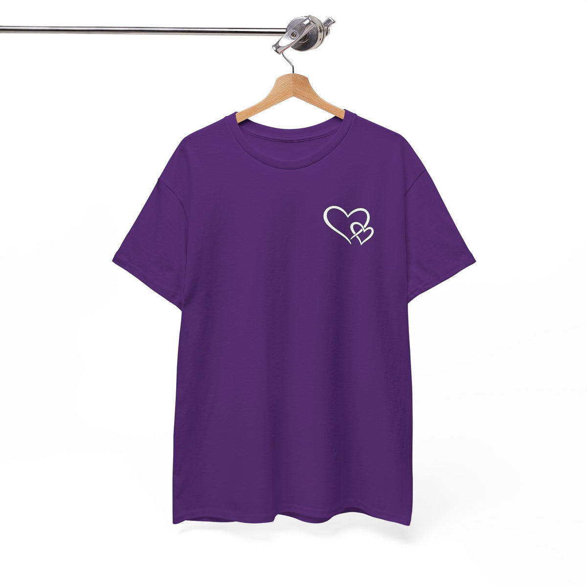 Inspirational Heart T-Shirt – "To the Person Behind Me: You Are Amazing, Beautiful and Enough" Motivational Tee
