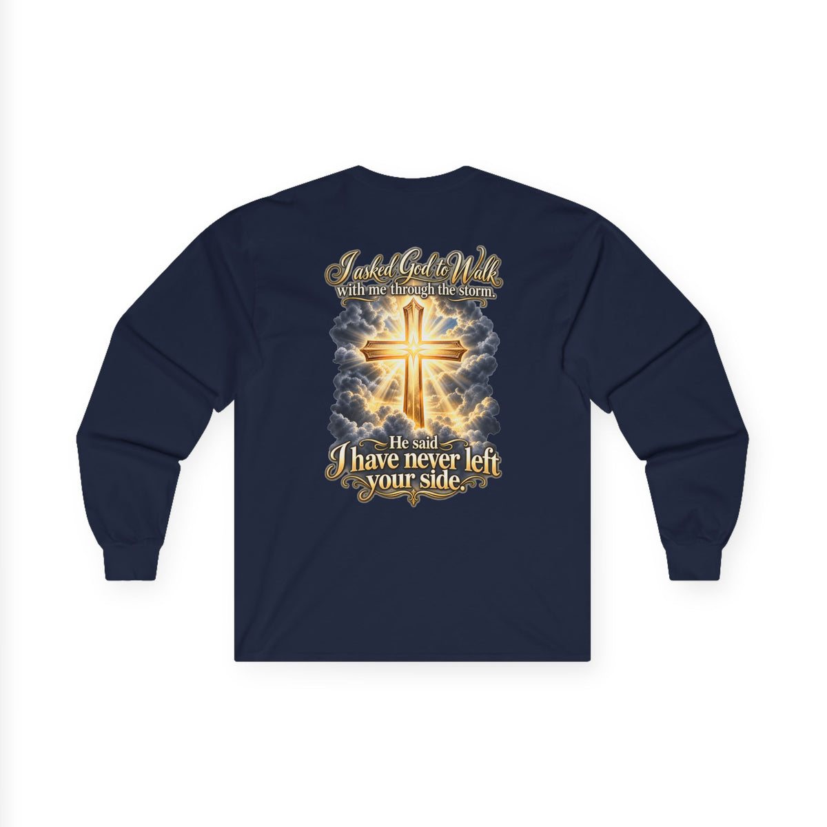 He Is Risen Christian Long Sleeve Tee