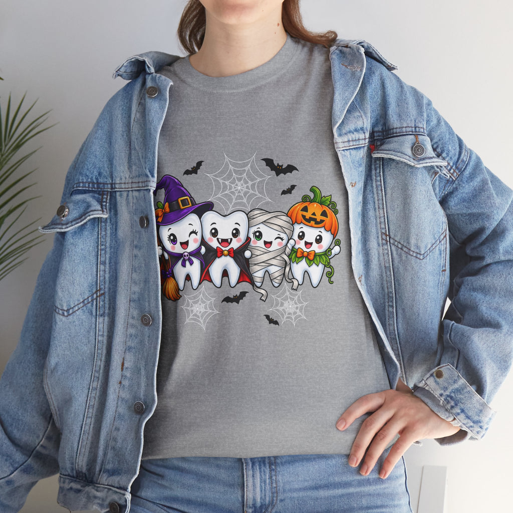 Halloween Teeth T-Shirt | Cute Dental Costume Graphic