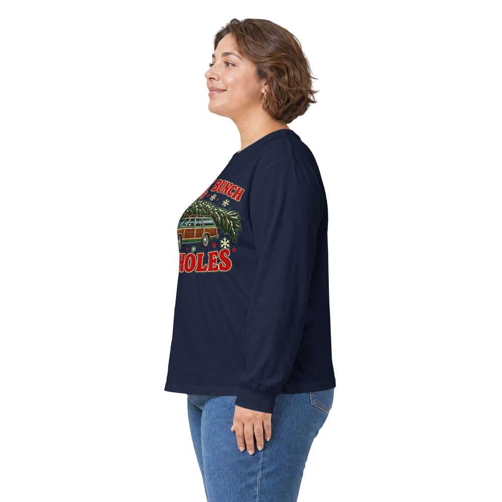 Jolliest Bunch of Assholes Christmas Long Sleeve Tee