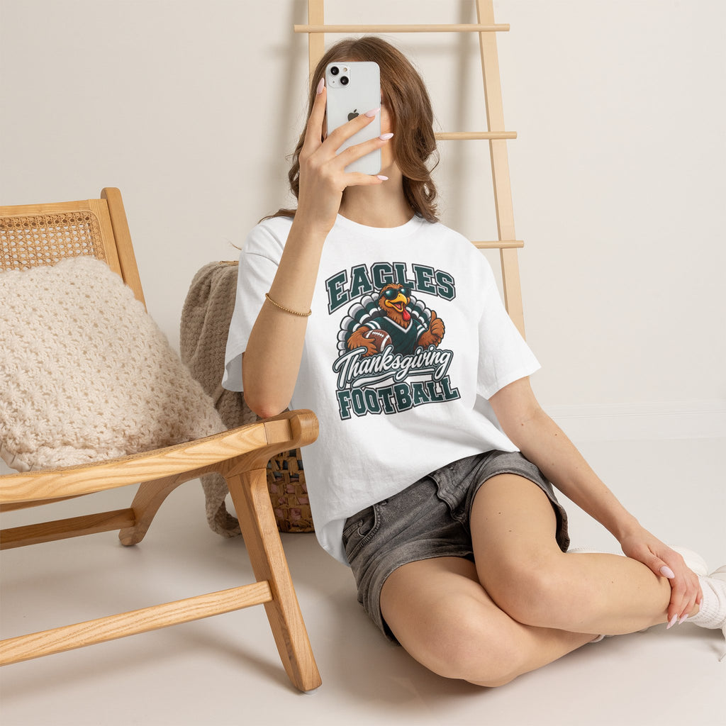 Eagles Thanksgiving Football Tee