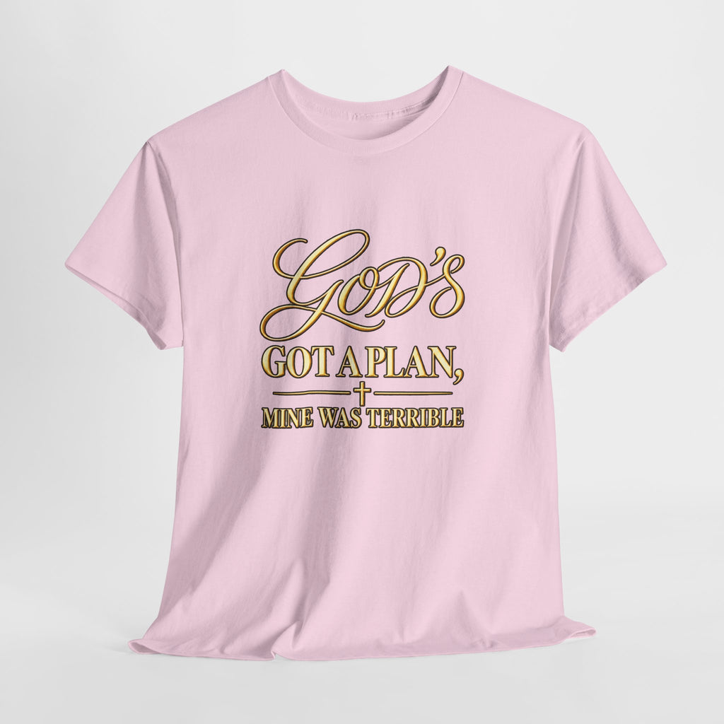 God's Got a Plan T‑Shirt — Inspirational Christian Faith Tee