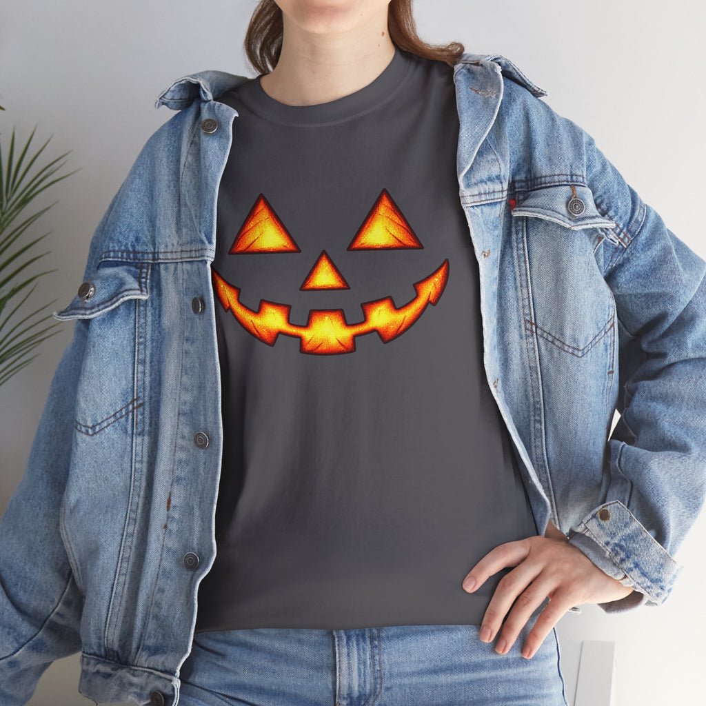Halloween Jack-O'-Lantern Happy T-Shirt