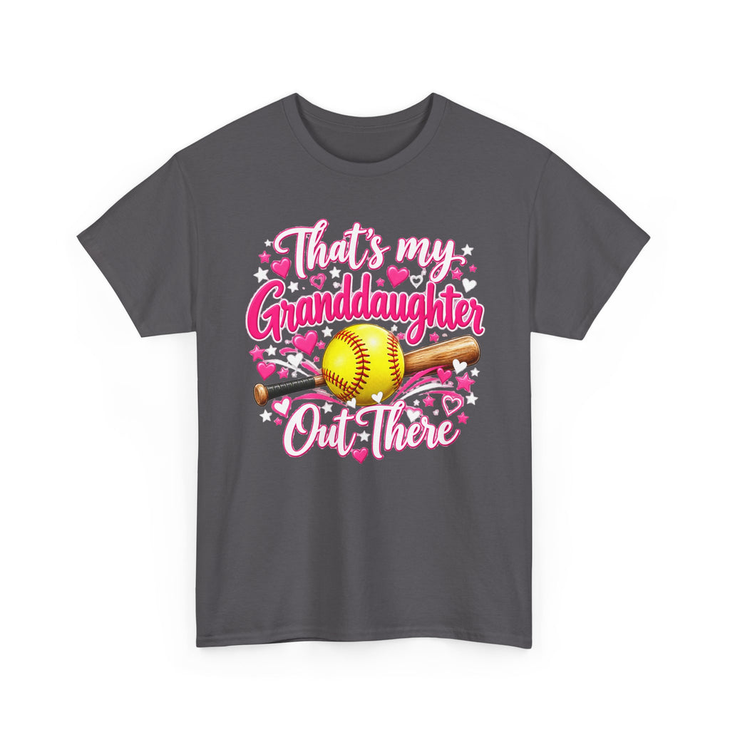 That’s My Granddaughter Out There Softball Grandma T-Shirt